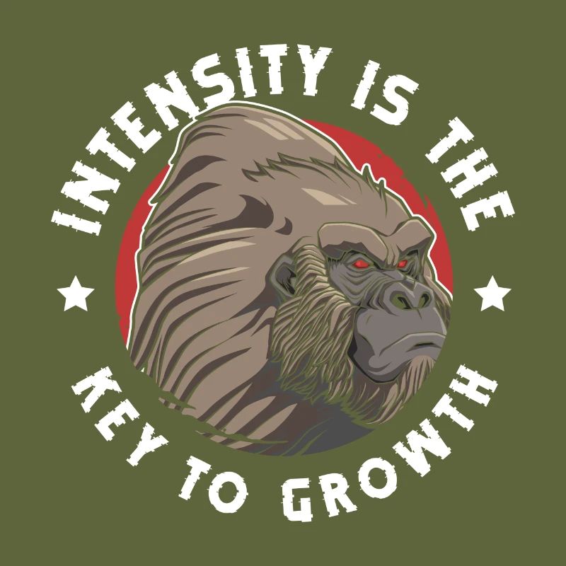 Monkey silverback jungle
