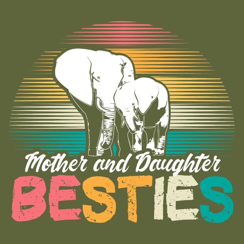 Mutter und Tochter Muttertag Liebe Geschenk