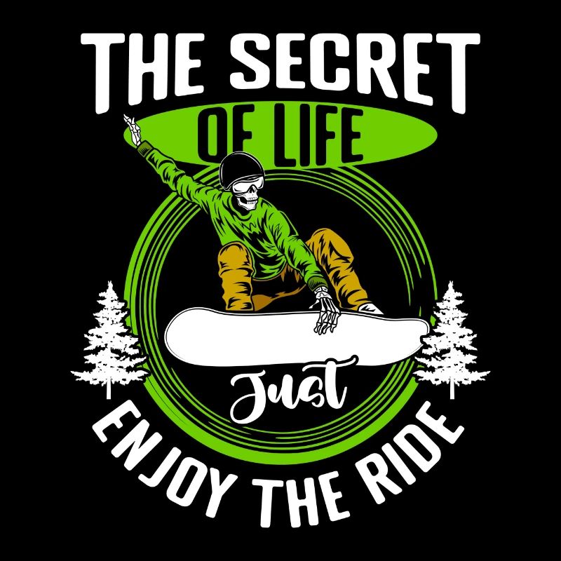 Snowboarder Schnee Pistensau