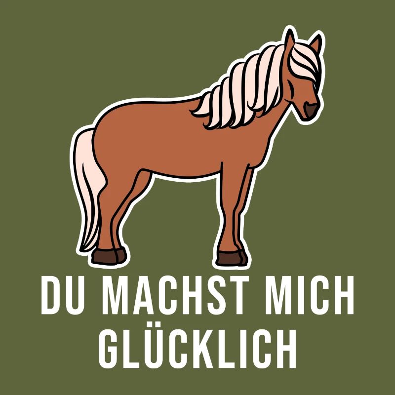 Pferde Cool Statement Pferdenarr Isländer