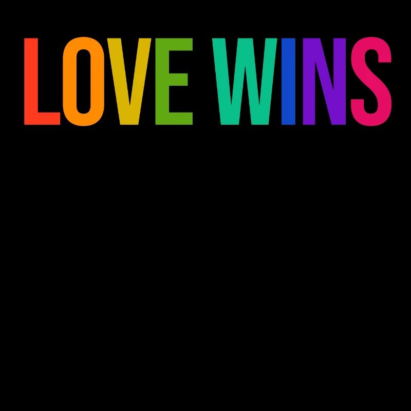 Rainbow Lgbt Equality Statement Pride