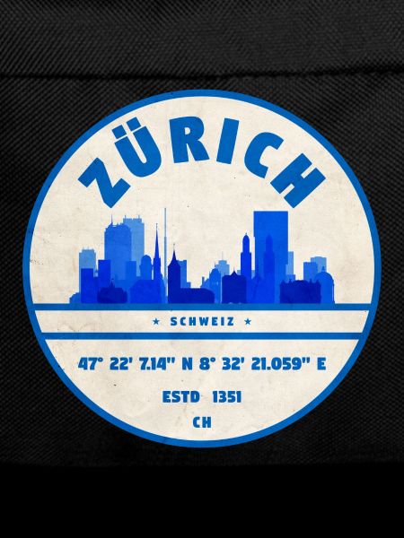Zampon Bleu Zurich Skyline