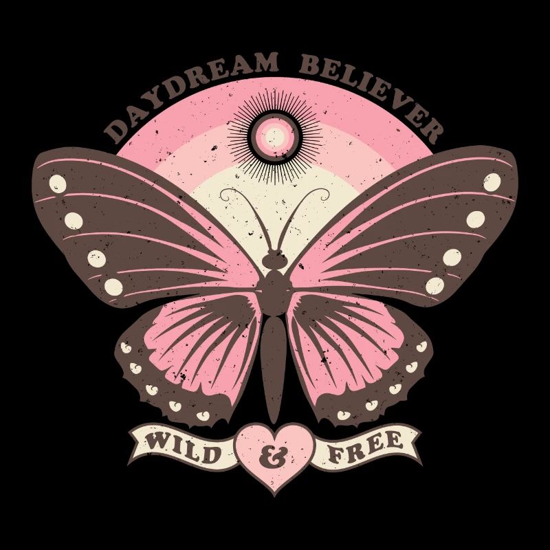 Boho Style Butterfly