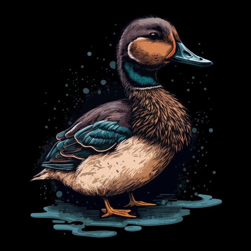 Beautiful Duck