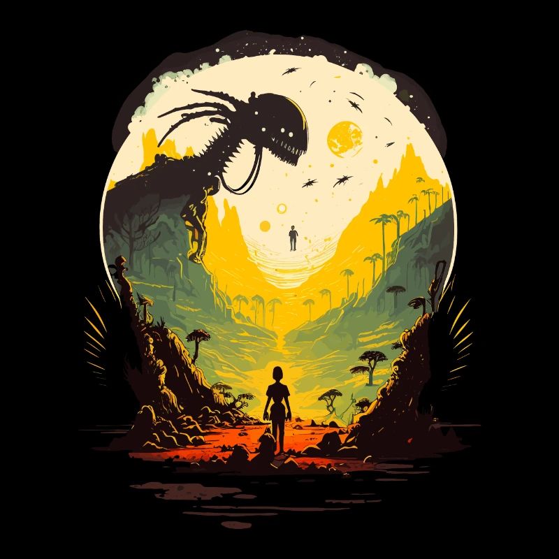 Alien World Artwork