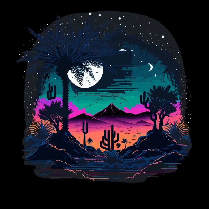 Desert by Night