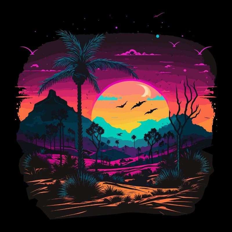 80s Style Artwork