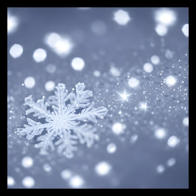 Conception de flocons de neige
