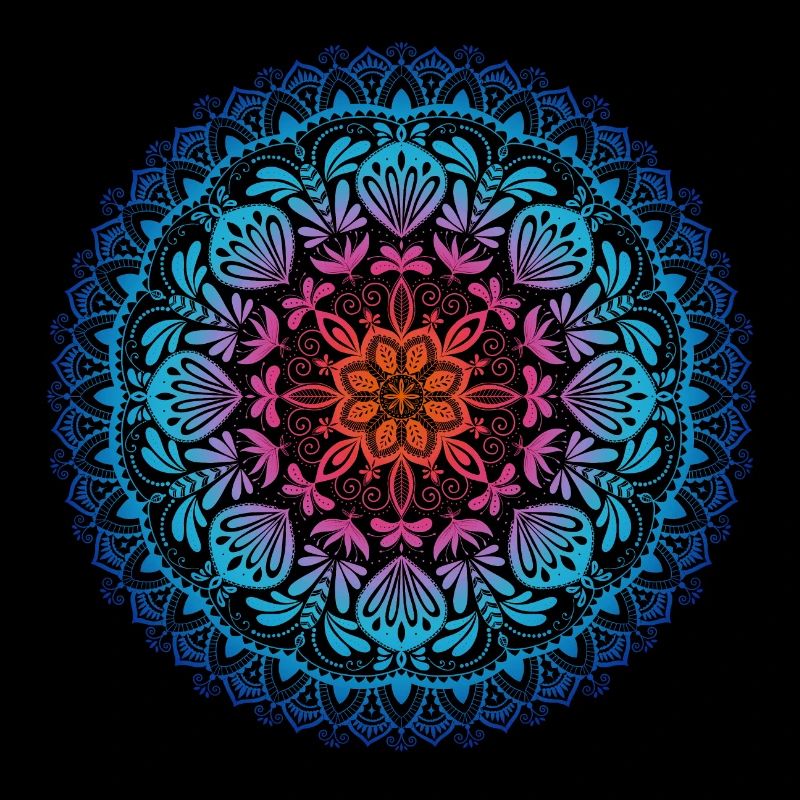 Rainbow Mandala