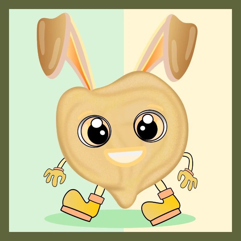 Chickpea Easter Bunny