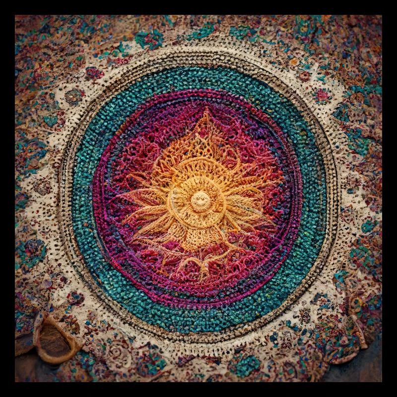 Boho Mandala Abstract