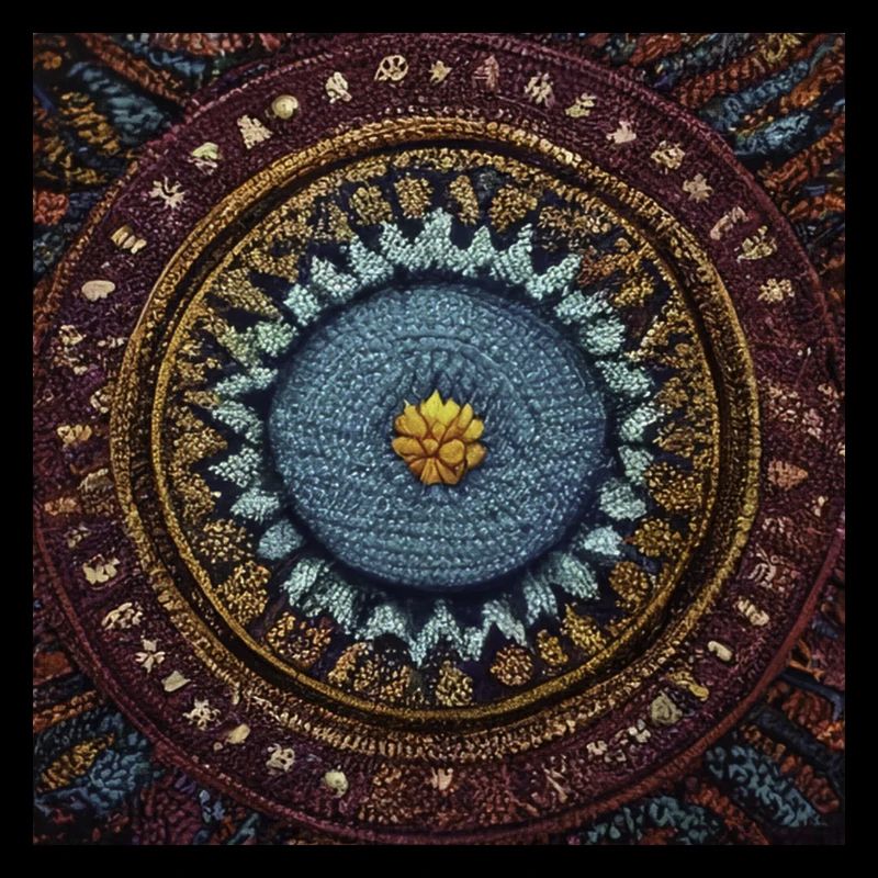 Boho Mandala Abstract