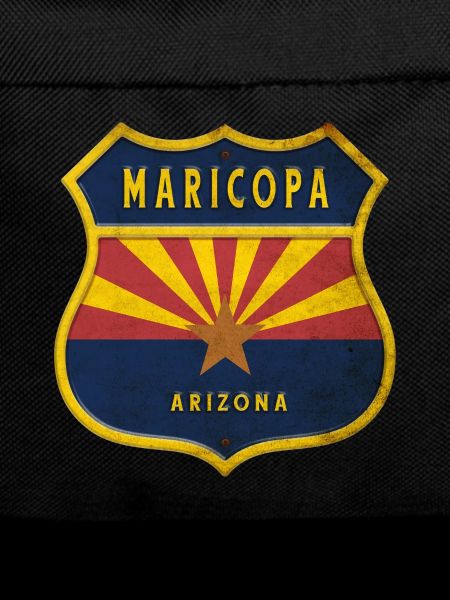 Maricopa Arizona flag crest design