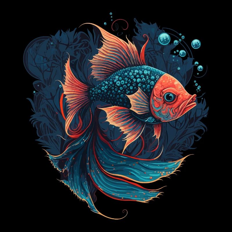 Beautiful Fish Illustration