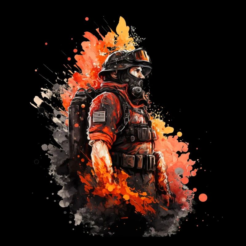 Heroes in Uniform: Fireman