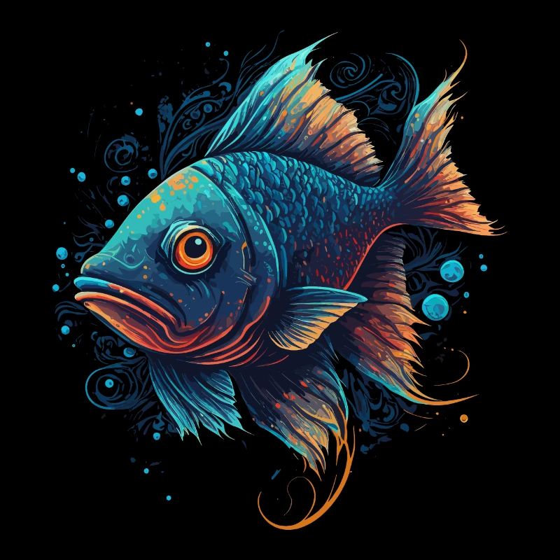 Fisch Kunstwerk
