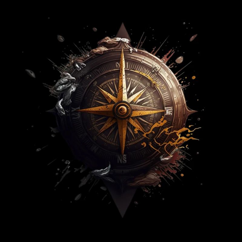 Stay on course: nautical compass for seafaring