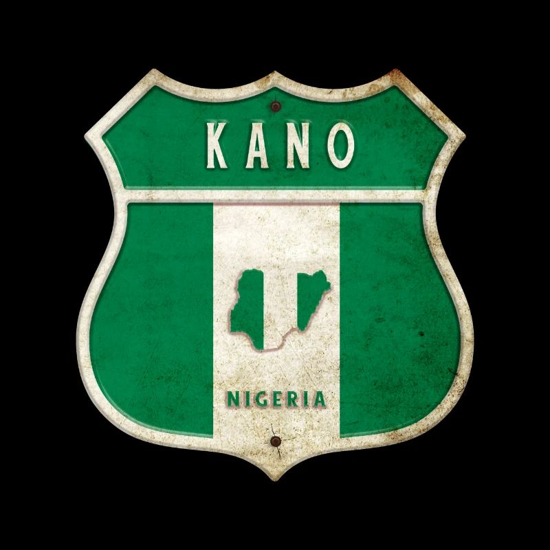 Design du drapeau de Kano Nigeria