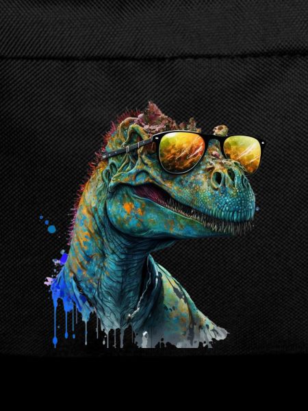 cooler Dino mit Sonnenbrille, Urzeitechse