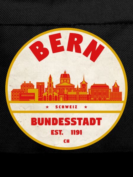 Bern Retro Stamp Federal City