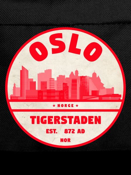 Oslo Tigerstaden Skyline Emblem
