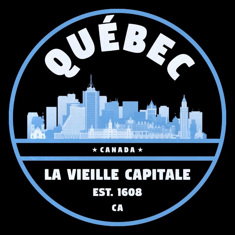 Quebec La Vieille Capitale Skyline