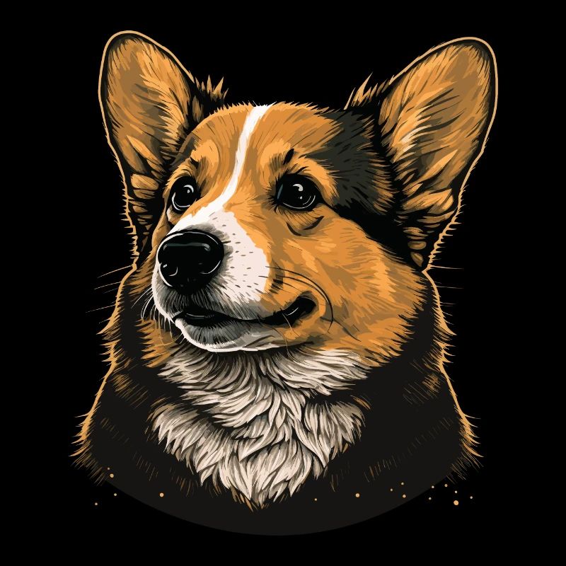 Looking Corgi