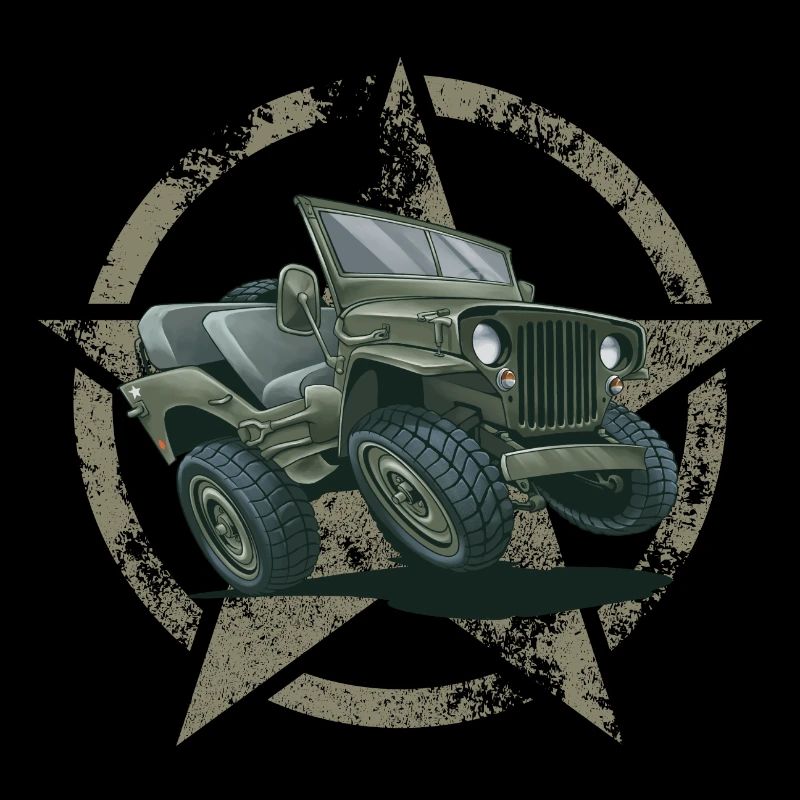 Willys MB Offroader 4x4 STAR Oldtimer Us Army