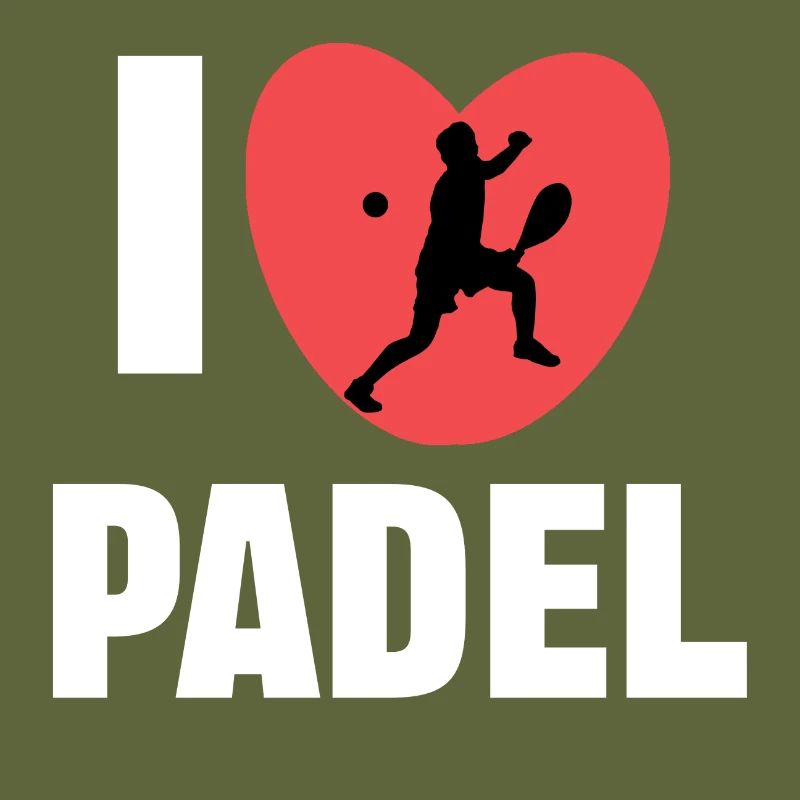 Heart Player Training I love padel statement