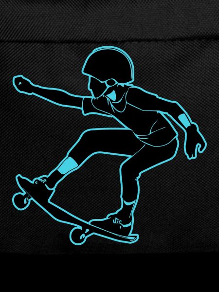 Skateboard Girl Boy