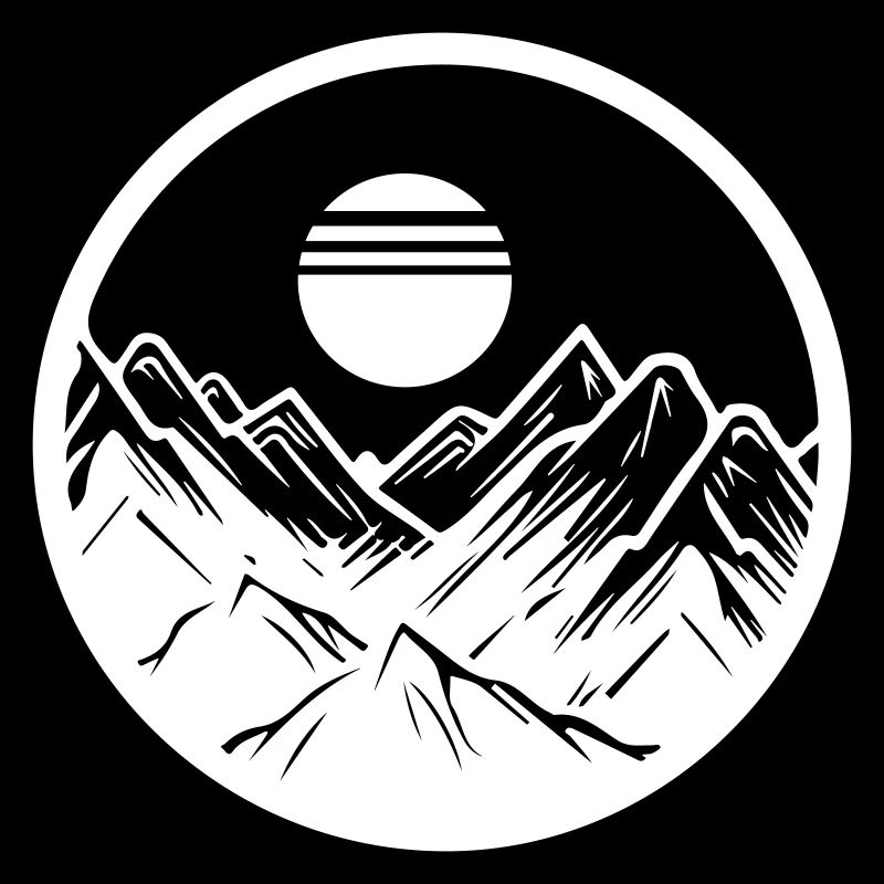 Berge Symbol Mountains