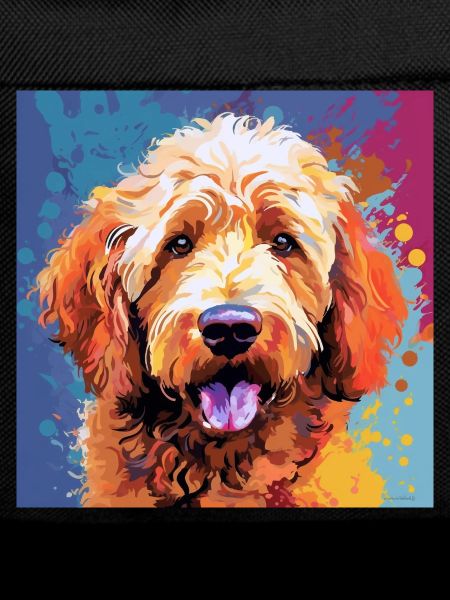 Golden Doodle Pop Art