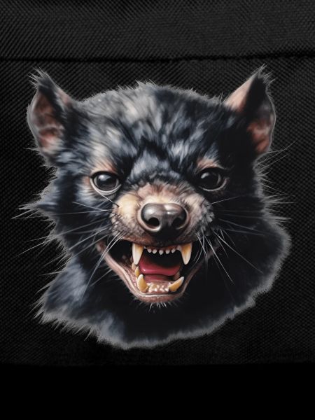 Looming Tasmanian devil