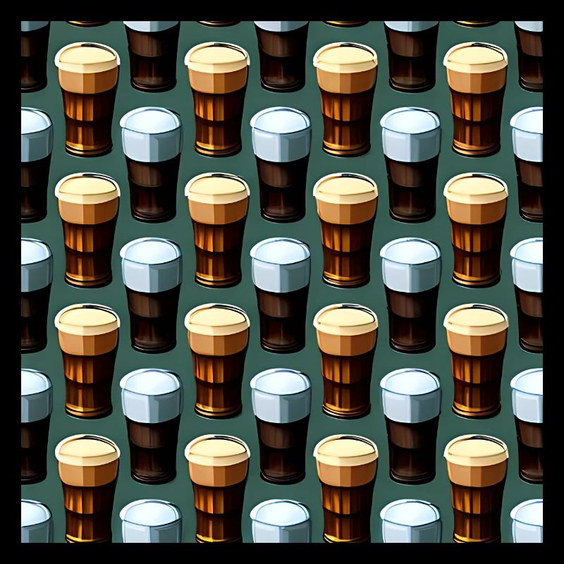 Beer Tankards Pattern