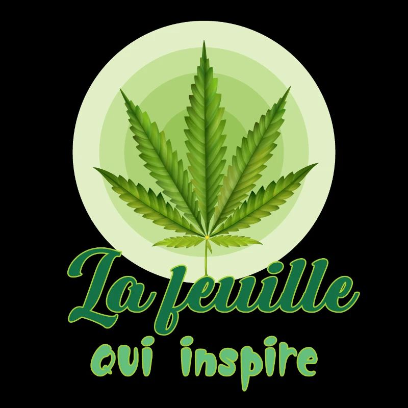 La feuille qui inspire - Feuille de cannabis - Bob