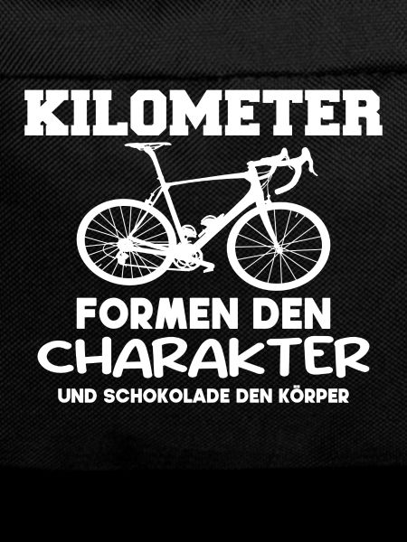 Rennrad Design mit Spruch
