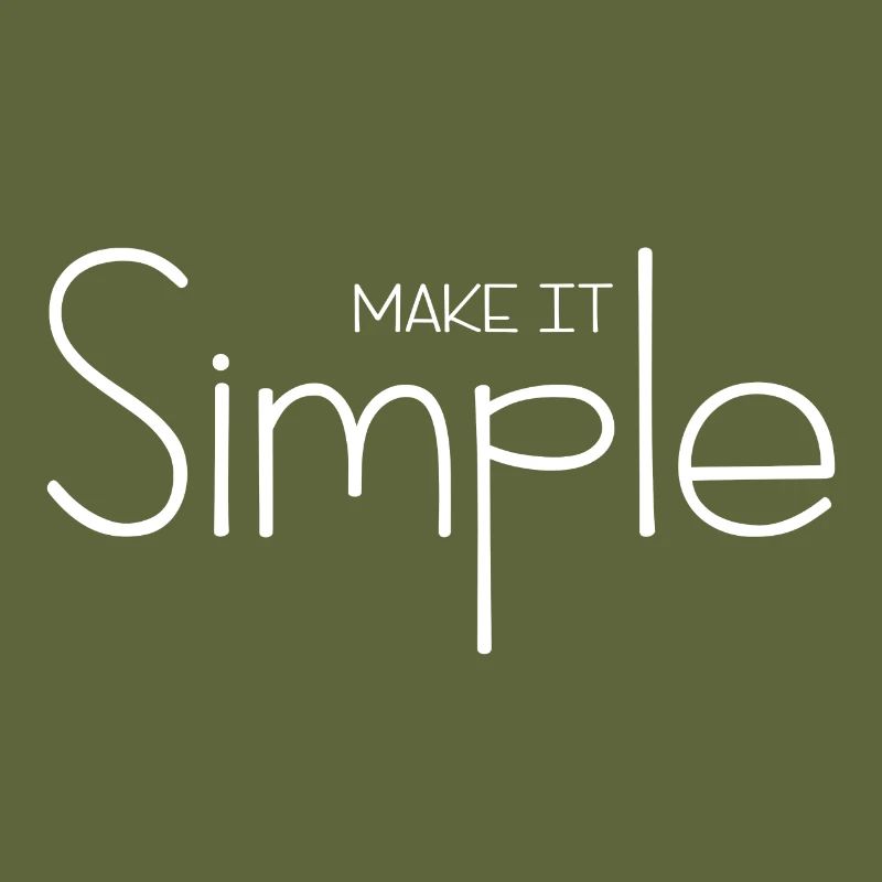 Make it Simple