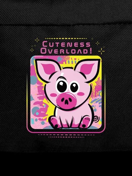 Free-spirited mud pig