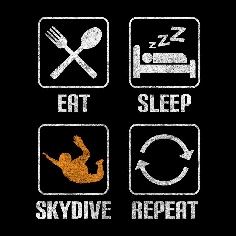 Skydiver Jumping Parachute Sports