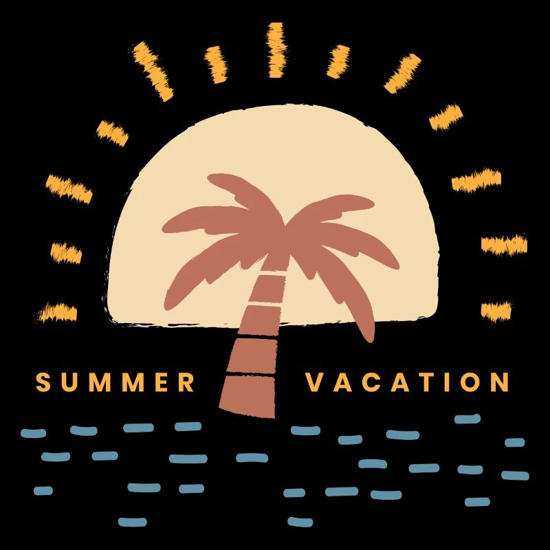 Sunset Palm Vacation Logo