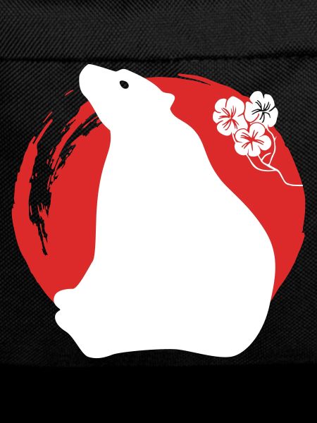 Bear Silhouette Japanese