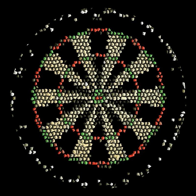 Dartboard Mosaic