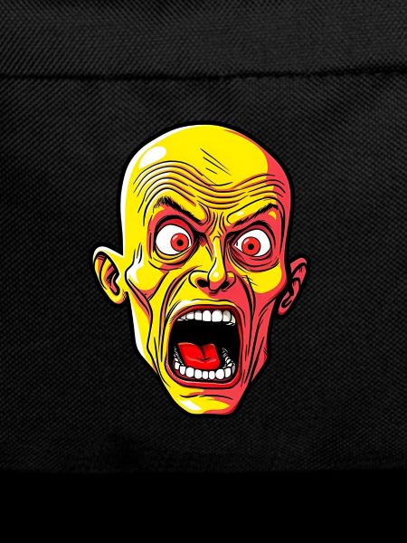 Halloween man creepy