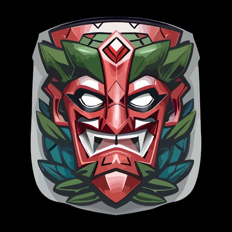 Evil Tiki Mask