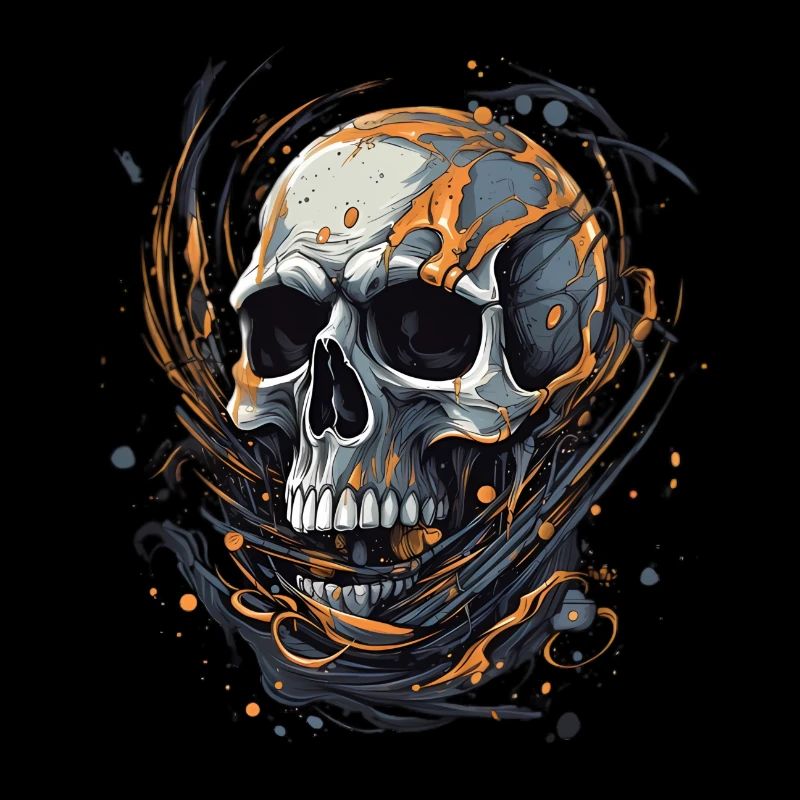 Skelett Halloween Süßes oder Saueres Verkleidung