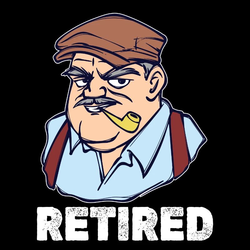Retirement Saying Pensioner Retiree Leisure