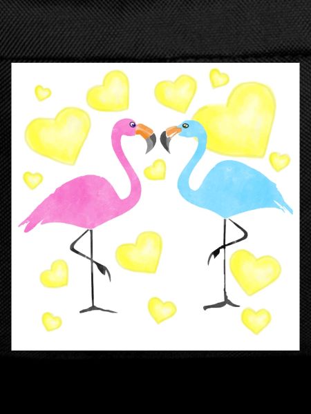 Verliebte Flamingos