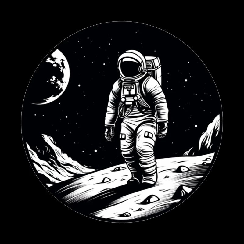 Astronaut Moon