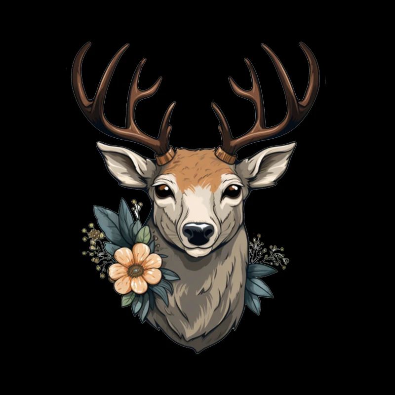 Hirsch Blumen