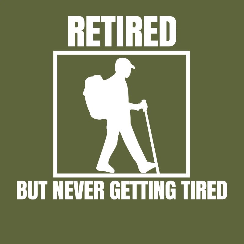 Ruhestand Senior Pensionär Freizeit Statement
